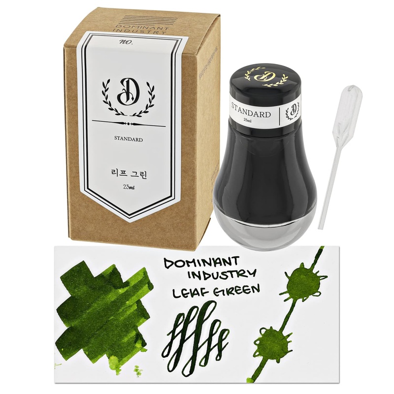 Dominant Industry Standard Series Bottled Ink in Leaf Green – 25mL