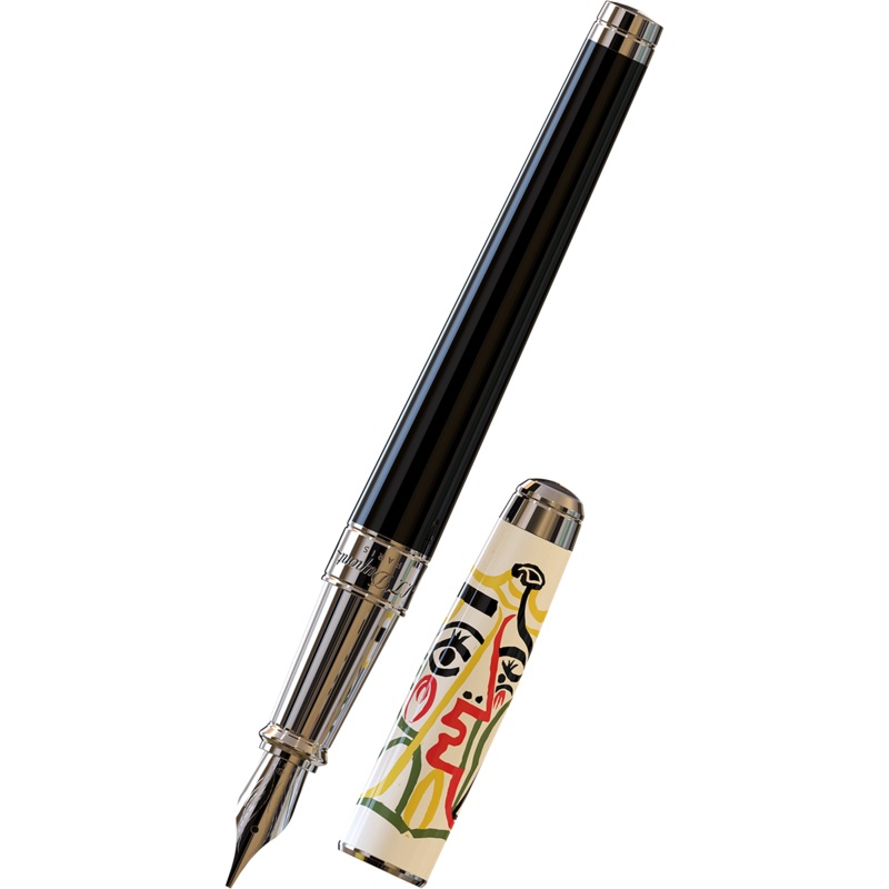 S T Dupont Line D Fountain Pen – Eternity Picasso (Large)