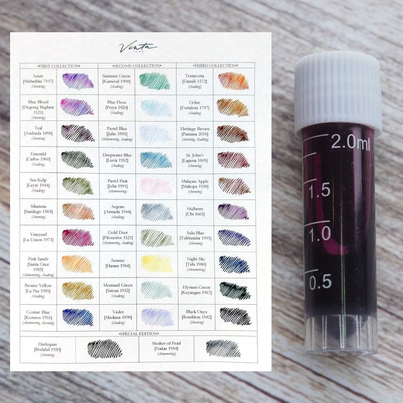 Vinta Inks 2ml Ink Sample Elysium Green