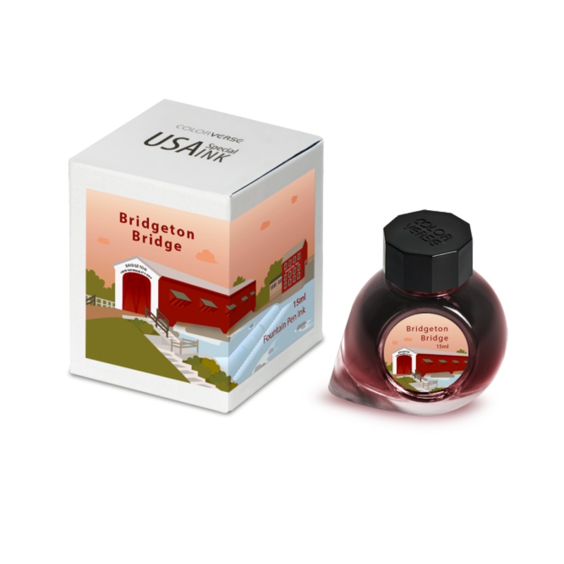 Colorverse Bridgeton Bridge – 15 mL Bottled Fountain Pen Ink