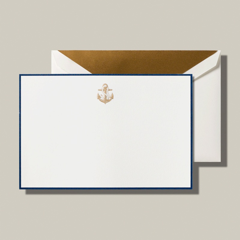 Crane Anchor Cards & Envelopes – 10pk