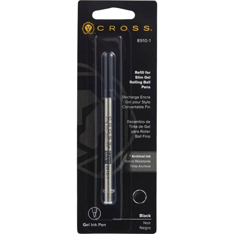 Cross Gel Rollerball Refill – Slim Black