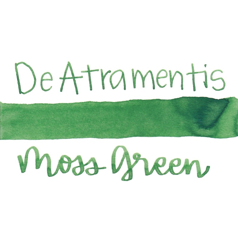 De Atramentis Document Ink Moss Green 45ml Bottle