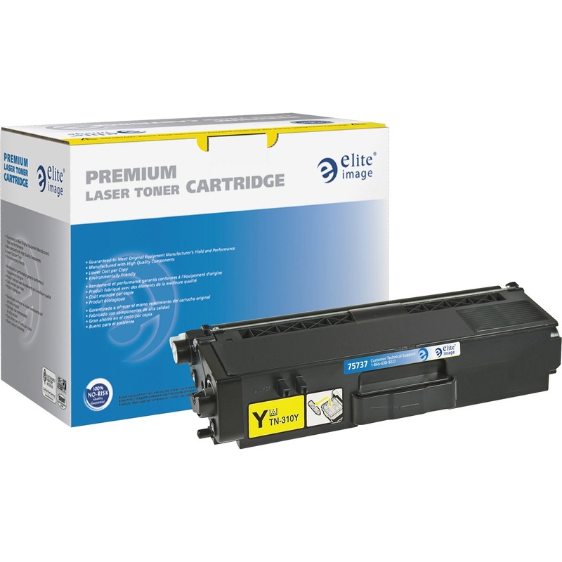 Elite Image Remanufactured High Yield Laser Toner Cartridge TN315 – Yellow – 1 Each – 3500 Pages