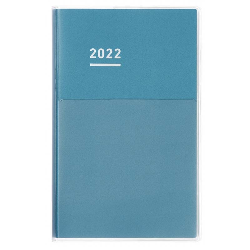 Jibun Days 2022 Planner – A5 Slim (Blue)