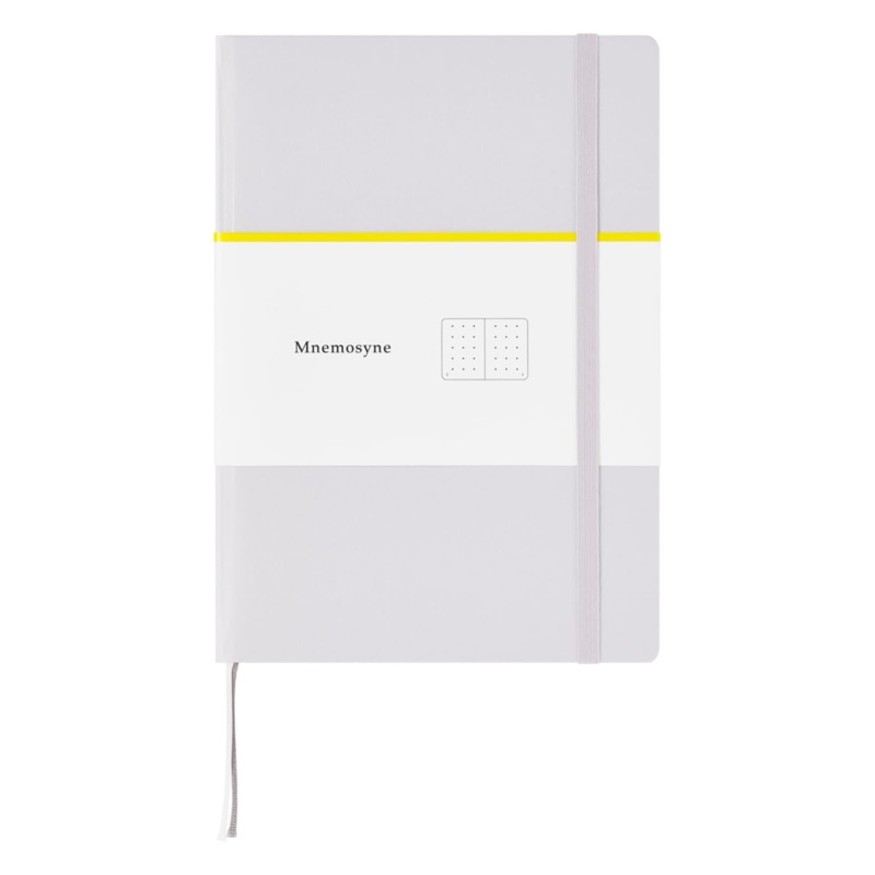 Maruman Mnemosyne N888 A5 Hardcover Dotted Journal – Grey