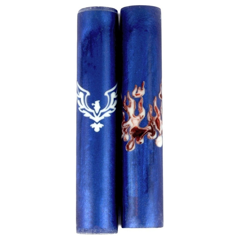 Rising Eagle Rotacrylic Pen Blank – (360 Flames)