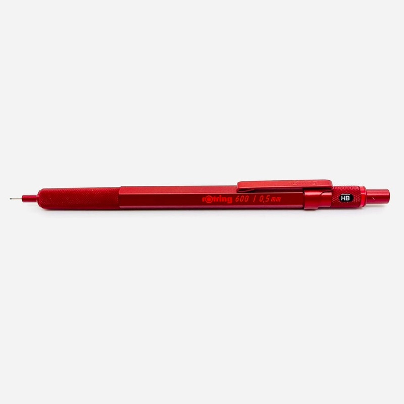 Rotring 600 Mechanical Pencil 0.5mm Red
