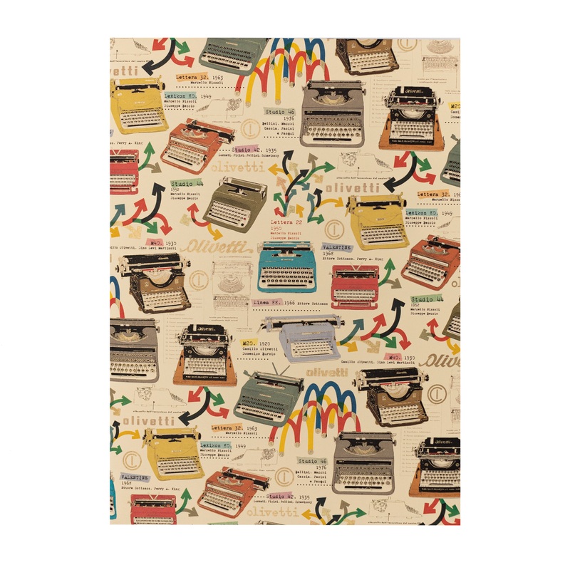 San Lorenzo Writing Sheet Portfolio – Olivetti