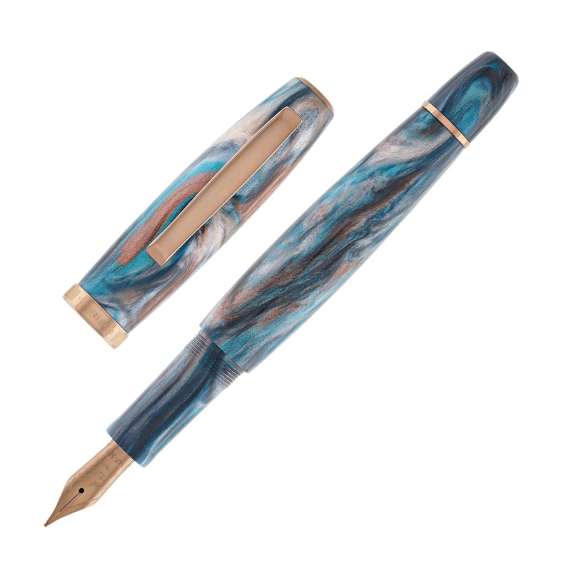 Scribo La Dotta Fountain Pen in Saragozza 18kt Gold Extra Extra Fine