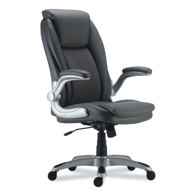 Alera Alera Leithen Bonded Leather Midback Chair