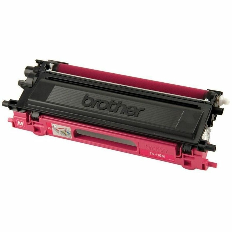Brother TN110M Original Laser Toner Cartridge – Magenta – 1 Each – 1500 Pages