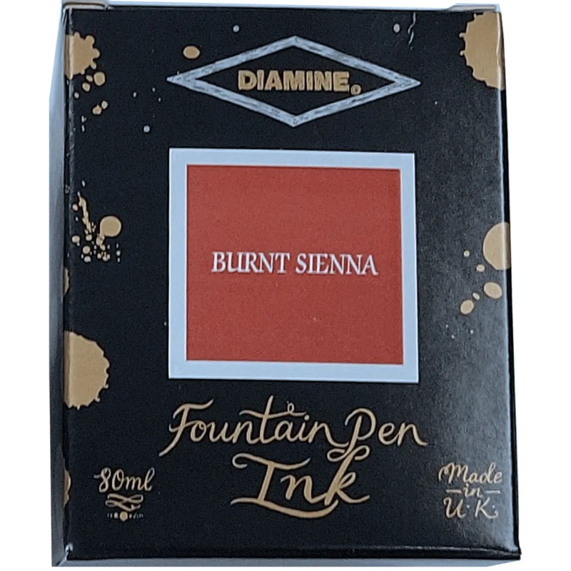 Diamine Ink Bottle – Burnt Sienna – 80 ml
