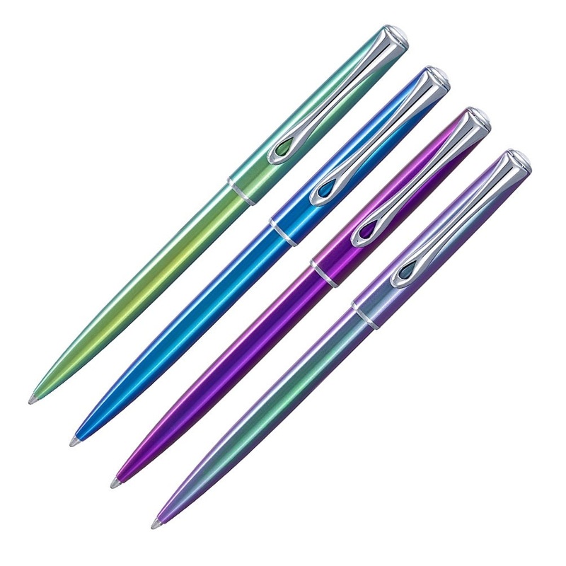 Diplomat Traveller Ballpoint Pen, Funky Series Funky Green