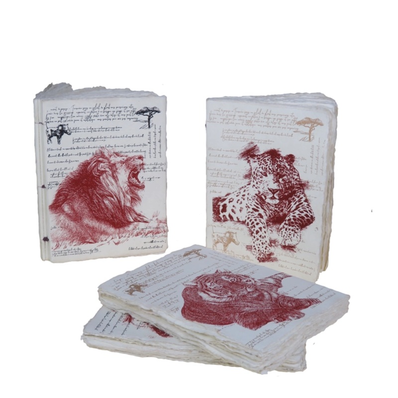 Epigram A5 Tiger Lion Leopard – Notebook