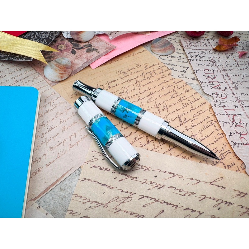 Monteverde Regatta Rollerball Pen, Santorini Blue