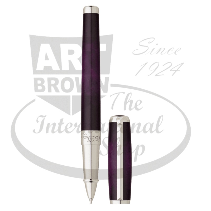 S.T. Dupont Line D Atelier Purple Rollerball Pen, 412711