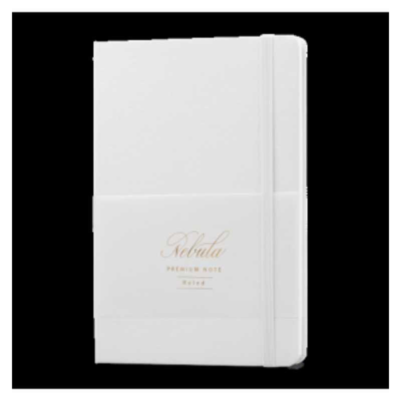 Colorverse Note Premium Nebula Ruled Snow White