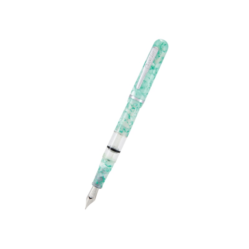 Conklin Heritage Word Gauge Collection Fountain Pen Turquoise Fine