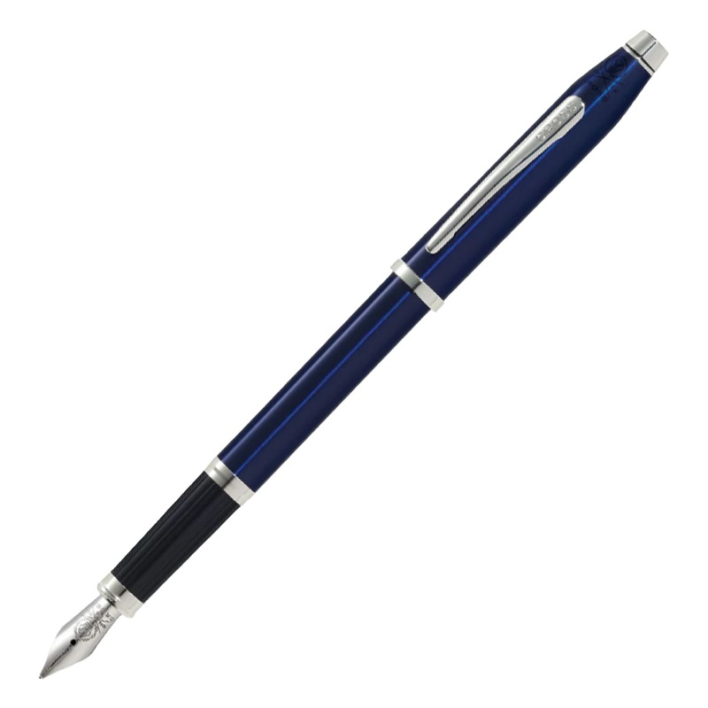 Cross Century II Fountain Pen – Translucent Blue CT Medium