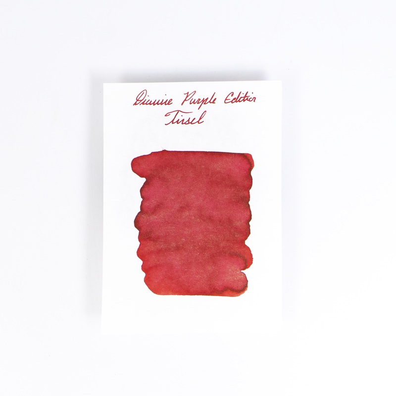 Diamine Tinsel (50ml) Bottled Ink (Shimmer) – Purple Edition