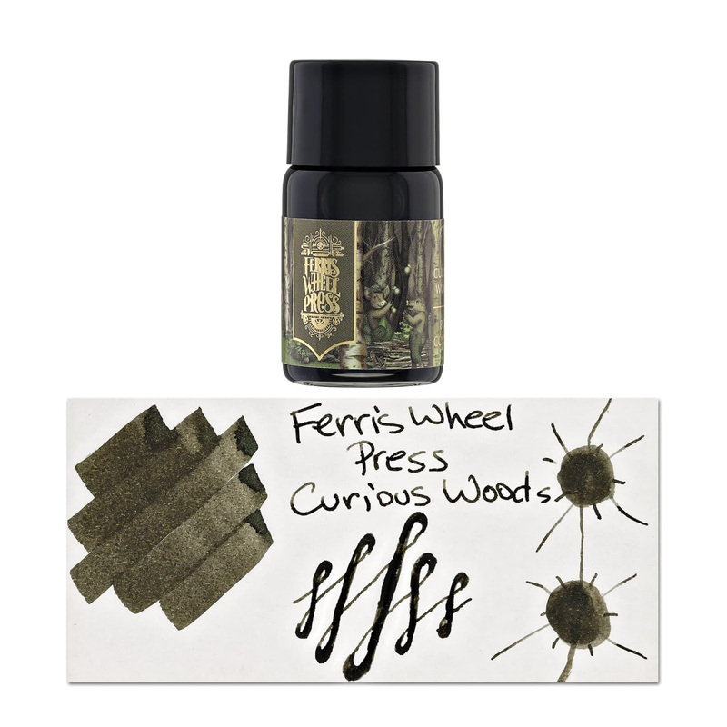 Ferris Wheel Press Bottled Ink Pot in Curious Woods – 10mL