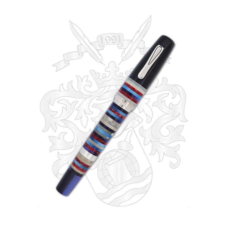 Krone Resonance – Capri Blue Fountain Pen 18k