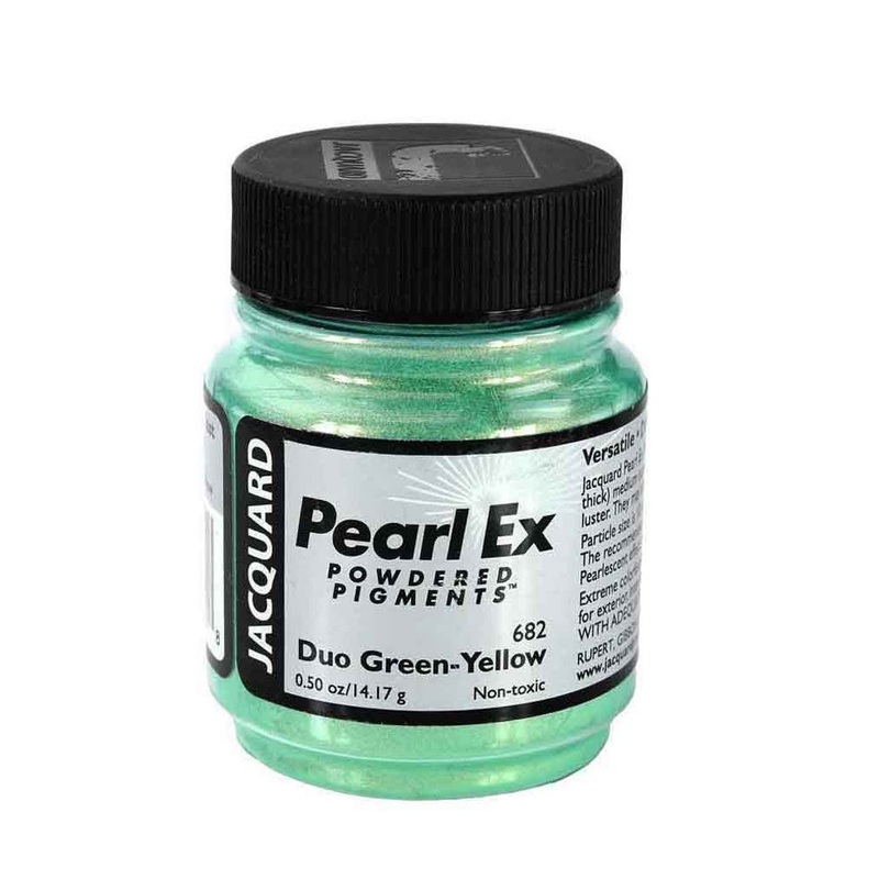 Pearl Ex Powdered Pigments .50 oz – Duo Green-Yellow