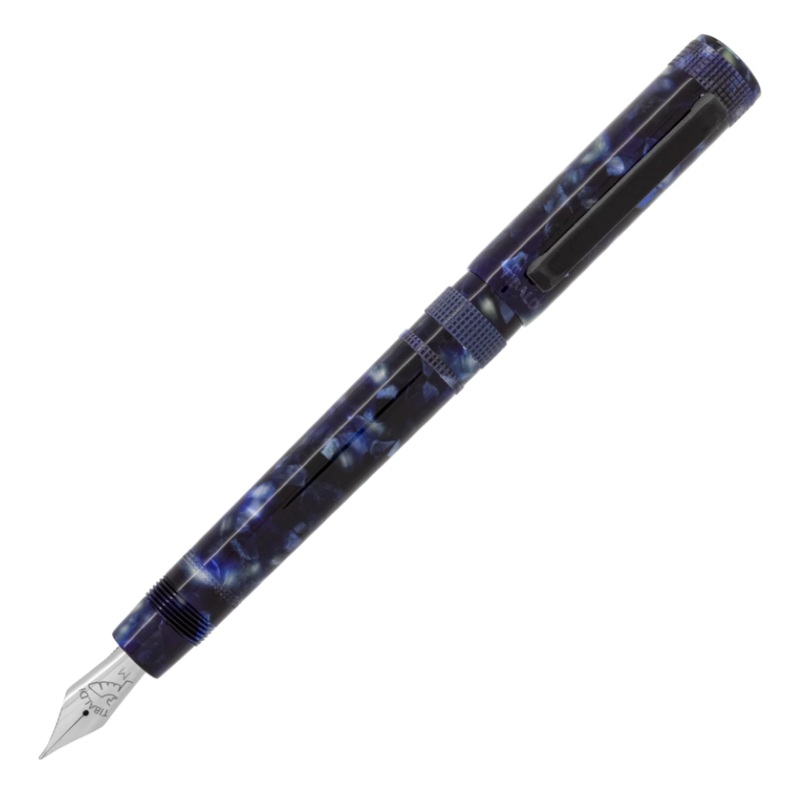 Tibaldi Perfecta LP Vinyl Blue Fountain Pen Extra Fine
