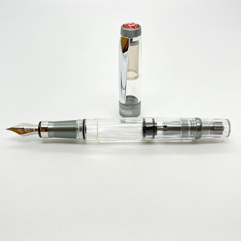 TWSBI Diamond 580ALR Nickel Gray Fountain Pen Medium