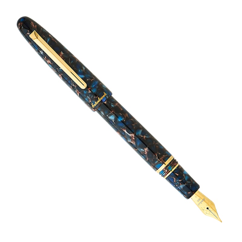 Esterbrook Estie Nouveau Bleu Nouveau Bleu with Gold Trim – Fountain Pen M