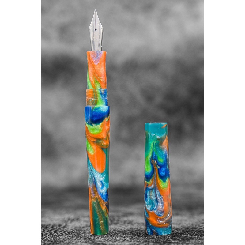 Galen X Studyo Agackakan – Fountain Pen V1 – Royal Angel Fish