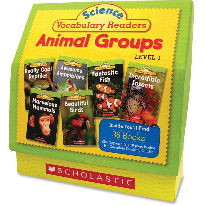 Scholastic Vocabulary Readers Animal Groups Level 1 Printed Book Set Printed Book by Liza Charlesworth – Book – Grade 1-2 – English