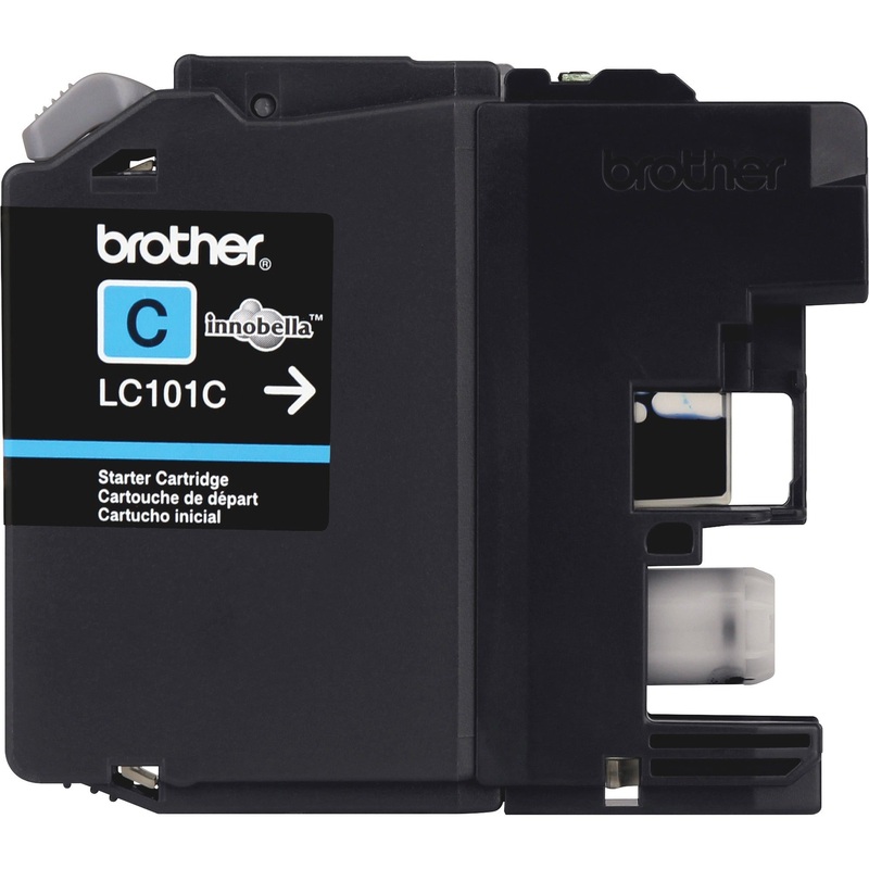 Brother Innobella LC101C Original Standard Yield Inkjet Ink Cartridge – Cyan – 1 Each – 300 Pages