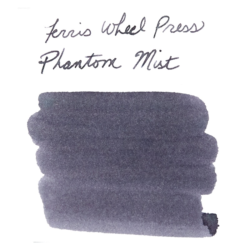 Ferris Wheel Press Phantom Mist – Ink Sample