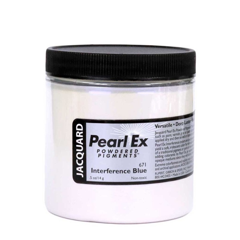 Pearl Ex Powdered Pigments 4 oz – Interference Blue