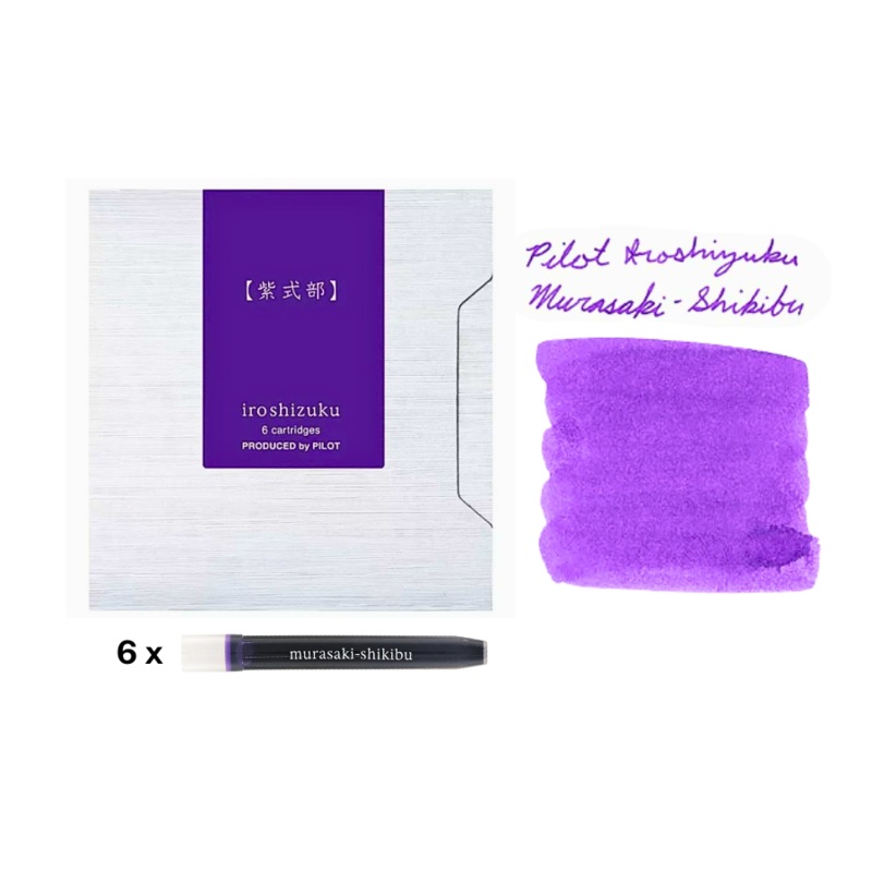 Pilot Iroshizuku Ink Cartridge – Murasaki Shikubu