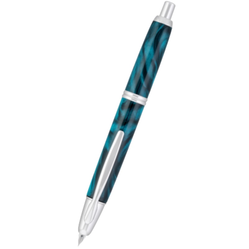 Pilot Vanishing Point SE Fountain Pen – Emerald Green Marble Fine