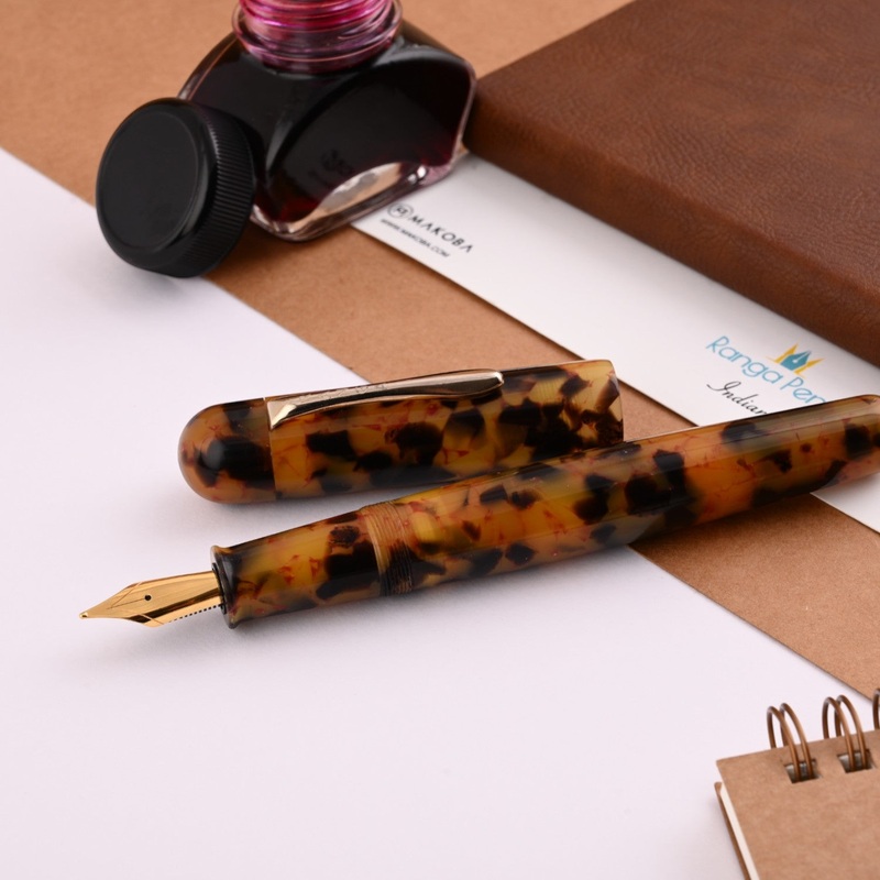 Ranga Splendour Premium Acrylic Fountain Pen – Tortuga GT Broad