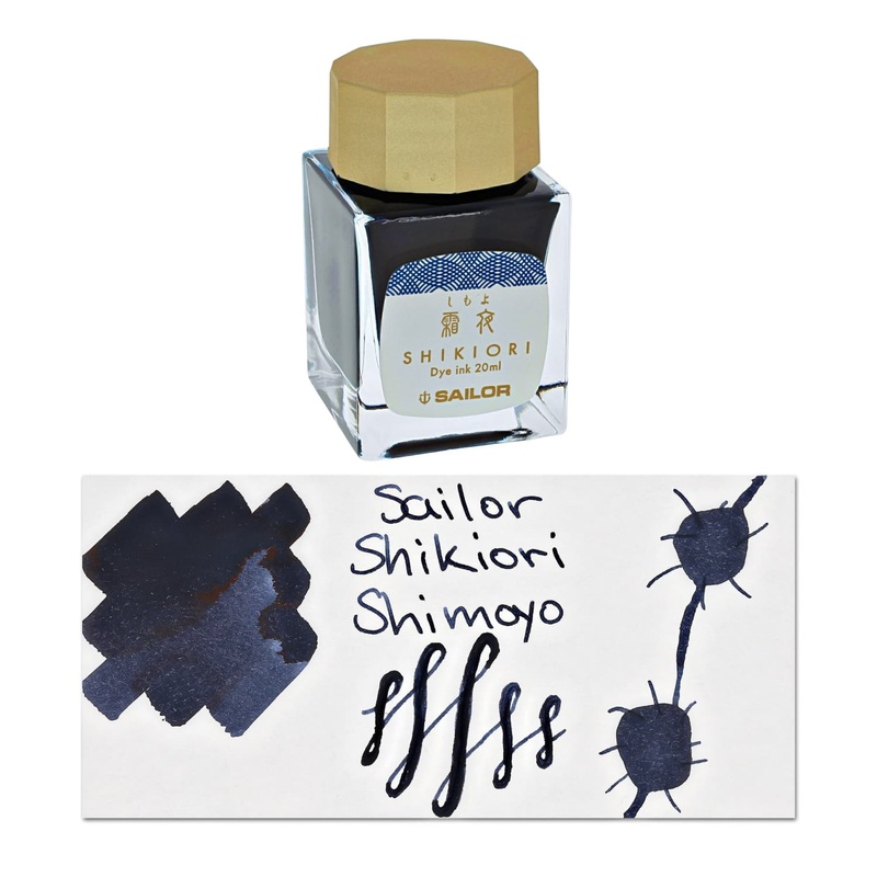 Sailor Shikiori Bottled Ink in Shimoyo (Frosty Night) – 20 mL