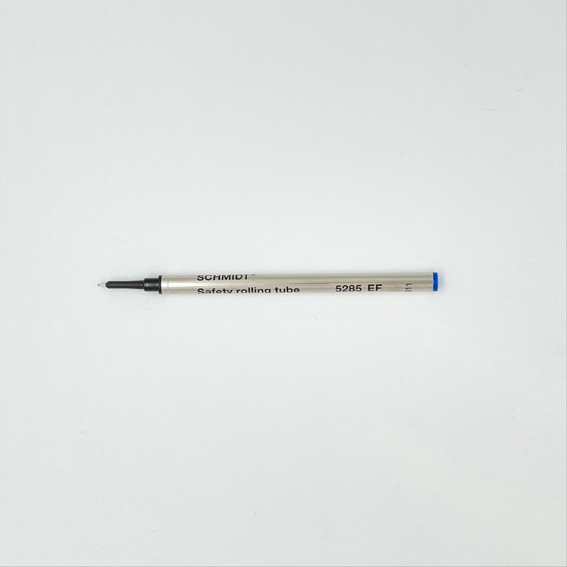 Schmidt 5285 Safety Rolling Tube Refill Extra Fine Blue