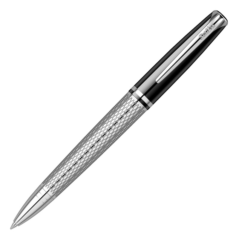 Scrikss Pera 477 Ball Pen – Black Chrome CT