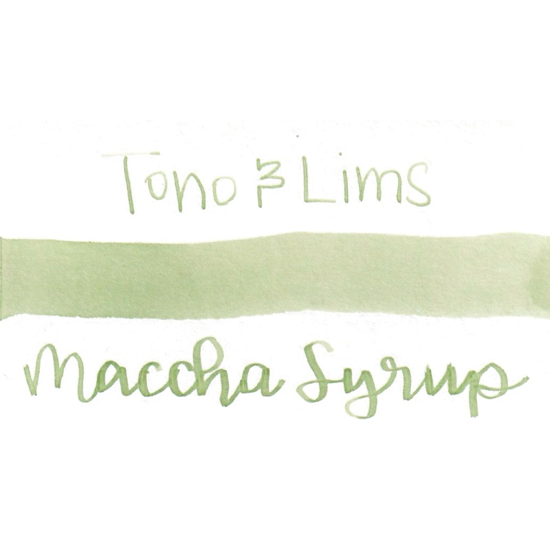 Tono & Lims – Shaved Ice Series – Maccha Syrup 30ml Bottle