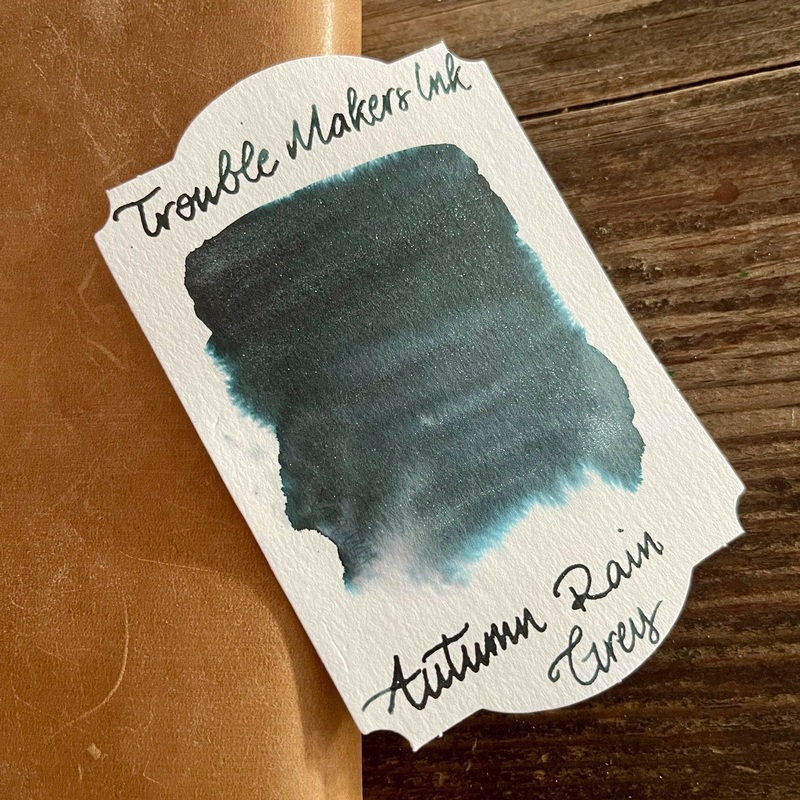 Troublemaker Autumn Rain Gray Shimmer Ink