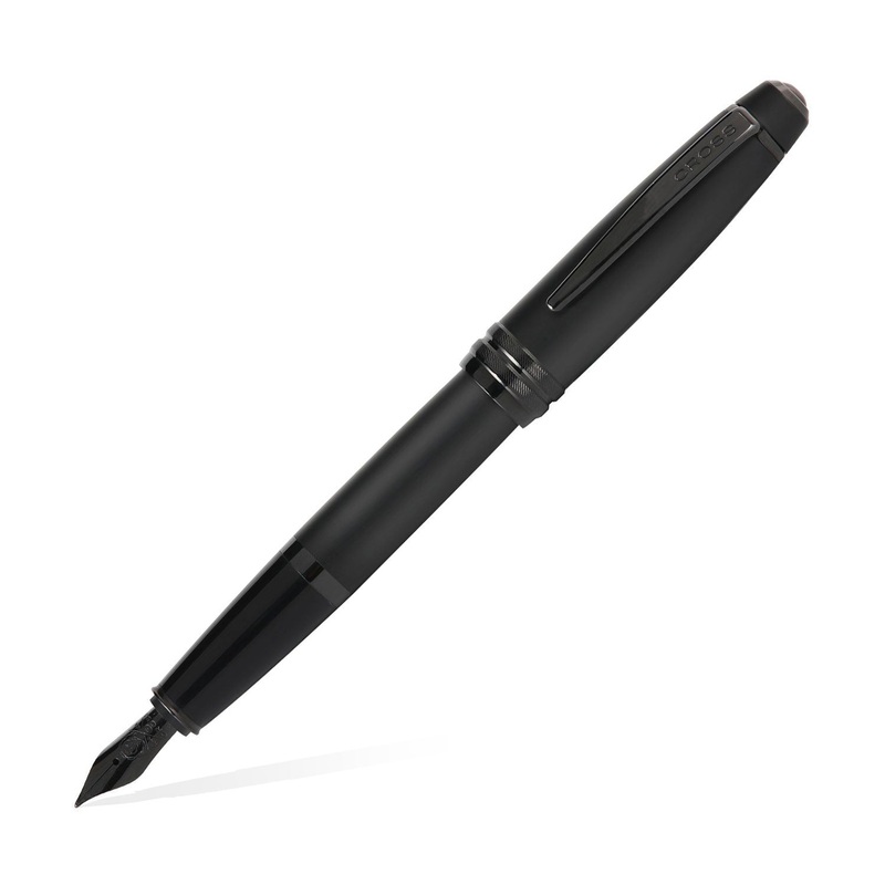 Cross Bailey Fountain Pen – Matt Black PVD Medium