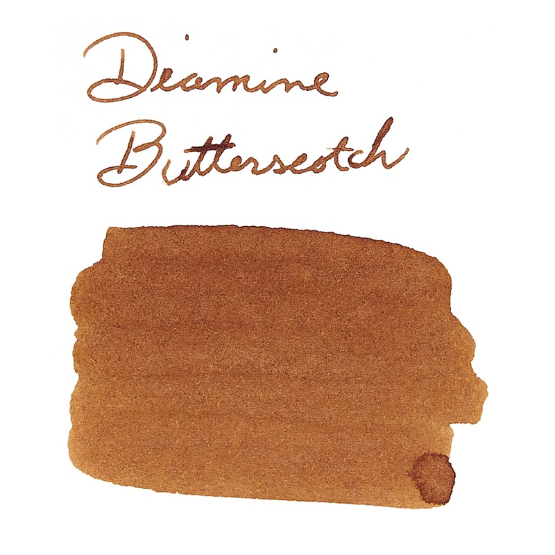 Diamine Forever Butterscotch – Ink Sample