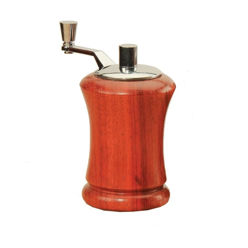 Mini Tabletop Salt & Pepper Mills Black Enamel