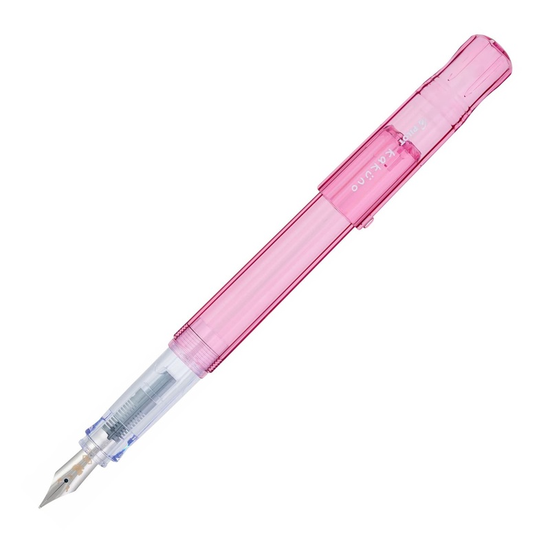 Pilot Kakuno Fountain Pen in Translucent Pink Fine