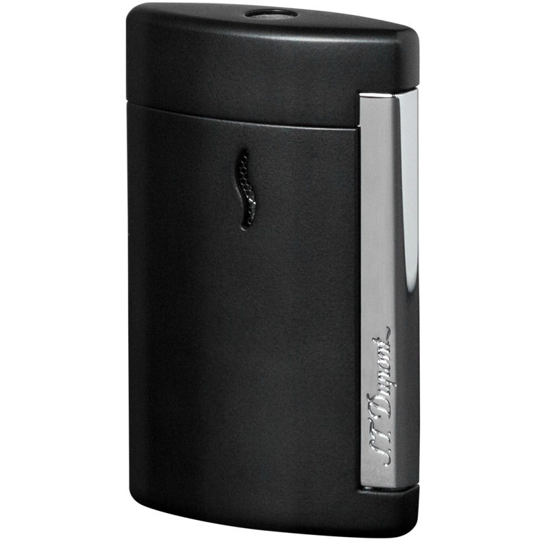 S.T. Dupont MiniJet Chrome finish lighter Matt Black 10503 (010503) Black