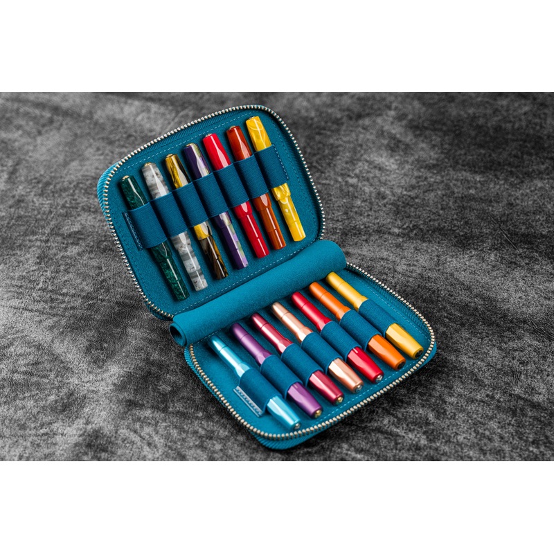 Collector Pen Case for 14 Kaweco Pens – C.H Ocean Blue